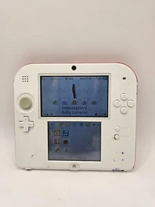 Nintendo 2DS Bianco Console Model FTR-001 Funzionante con custodia protettiva - Imagen 1 de 8