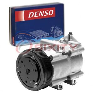 Denso AC Compressor & Clutch for 2002-2003 Ford F-150 4.6L 5.4L V8 Heating ip