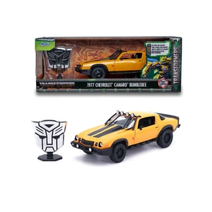 Transformers T7 Bumblebee Chevrolet Camaro 1977 (cm 20) - Jada Toys, + 8 Anni - Foto 1 di 7