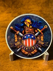 Moneda Blue Star Sentinel Challenge 2015 - Imagen 1 de 2