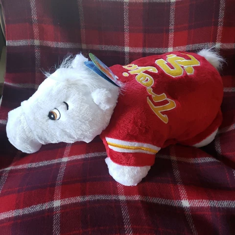 USC Trojans Plush Horse Mascot Football Southern CA Collectible Pillow  17"x19" Cover