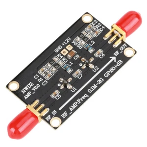 1Pc RF Wideband Amplifier 0.1M To 2GHz 60dB Gain Low Noise RF Amplifier Module - Zdjęcie 1 z 7