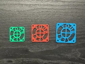 Custom cooling fans covers for rc cars sizes 30, 35, 40 mm fan covers 2 pack - Picture 1 of 5
