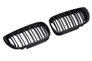 Griglia Anteriore Maschera Calandra Nero Lucido Per BMW E46 Berlina Touring - Foto 1 di 2