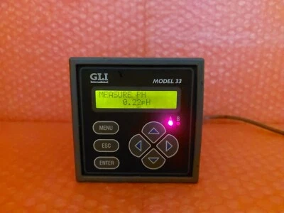 GLI International Model 33 pH/ORP Analyzer P33A1NN Conductivity Controller - Image 1 of 4