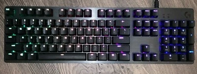 Logitech G512 Carbon RGB REPLACEMENT  KEYBOARD KEYCAPS KEYS (Y-U0034) - Image 1 of 3