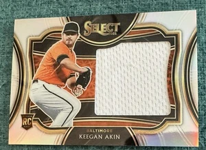 2021 Panini Select Horizontal Rookie Jumbo Swatch#HRJS-KA Keegan Akin . 39/150 - Picture 1 of 2