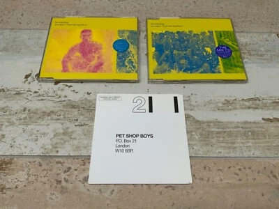 PET SHOP BOYS - SE A VIDA E (THAT’S THE WAY LIFE IS)  2 x CD Single Set 1996 - Image 1 of 4