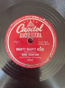 HANK THOMPSON/BRAZOS VALLEY BOYS HUMPTY DUMPTY HEART/TODAY Capitol 40065 - Picture 1 of 4