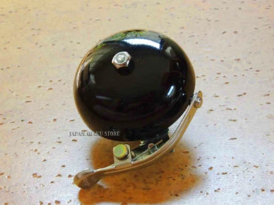 KITAGAWA JAPAN VINTAGE BICYCLE BELL Black color New old stock - Image 1 of 4
