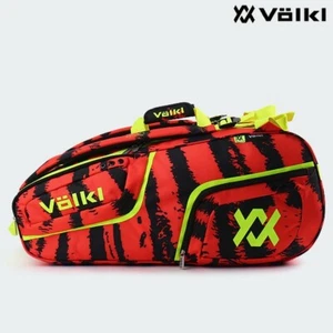 VOLKL 2024 Zebra Mega Bag Unisex Tennis Racket Sports Casual Bag Lava NWT V74461 - Picture 1 of 9