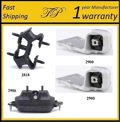 4 PCS MOTOR & TRANS MOUNT FOR 1997-2002 Chevrolet Venture 3.4L 2WD - Image 1 of 4