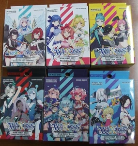 WIXOSS Diva Debut Deck Set of 6 English WiXoss - Picture 1 of 1