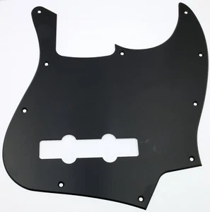 ANODIZED ALUMINUM Black Pickguard for Fender Jazz Bass Standard USA, B-STOCK - Picture 1 of 1