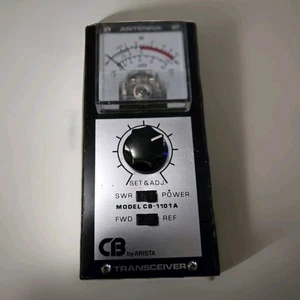 Radio ricetrasmettitore vintage CB by Arista modello CB-1101A SWR e misuratore di potenza Giappone... - Foto 1 di 5