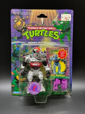 TMNT 机器人 Rocksteady 复古海龟人偶 MOC 1993 — 第 1/4 张图片