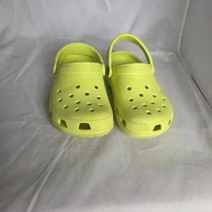 Crocs Classics Slipper Clogs neongelb Jugend Größe 1 - Bild 1 von 7