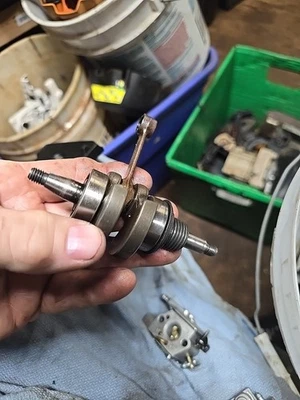 Used ECHO CS-345 CHAINSAW CRANKSHAFT --------------------------FREE SHIPPING - Image 1 of 4