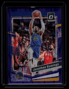 Flash viola ottica Jonathan Kuminga 2023-24 Donruss #143 Golden State Warriors - Foto 1 di 2