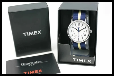 TIMEX Weekender T2P142 Central Park reloj de cuarzo para hombre - sin usar JAPÓN - Imagen 1 de 4