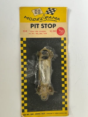 K&B Low Line Chassis for Pitman Motors for 1/32 scale slot cars NOS - Image 1 of 3