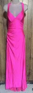 Windsor Hot Pink Satin Formal Dress - Picture 1 of 3