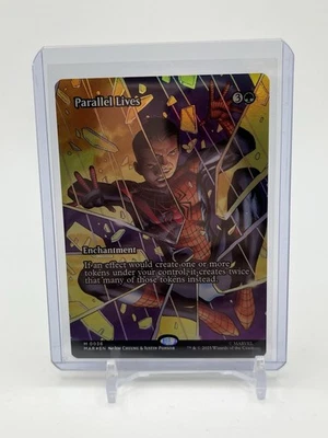2025 Magic The Gathering Parallel Lives Boarderless Foil Mythic MAR - Image 1 of 2