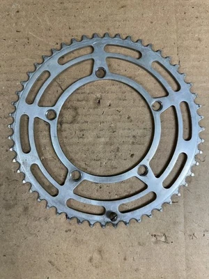 Plato Stronglight 52T vintage, 5 pernos, 122 mm BCD Foto 1 de 3