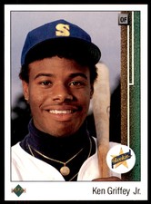 1989 Upper Deck Star Rookie Ken Griffey Jr. #1 MINT