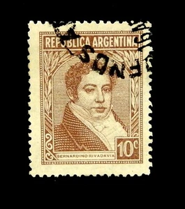 Argentina Stamps /1945-47/ Ricardo Rivadavia / Used - Picture 1 of 1
