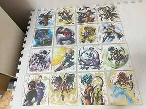 Dragon ball Shikishi Art Part.4 16 tipo illustrazione BANDAI Vol SS4 Gogeta blu - Foto 1 di 12