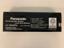 Panasonic LC-TA122PU 12V 2.0Ah/20HR Camcorder Battery - Free Shipping