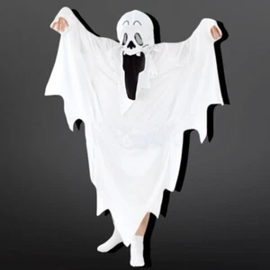 Child Boys Girls Ghost Halloween Trick Or Treat Fancy Dress Costume 10-12 yrs - Picture 1 of 3