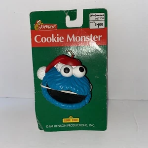 Sesame Street Christmas Ornament Big Mouth Face Cookie Monster Kurt Adler RARE - Picture 1 of 2