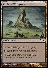 1x Vault of Whispers Mirrodin MtG Magic Land Common 1 x1 Card Cards
