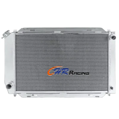 Radiador de aluminio para Ford Mustang Thunderbird LTD 1980-1993/Mercury Cougar MT Foto 1 de 4