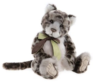 Flapdoodle by Charlie Bears - plush leopard collectable - CB242450A - Picture 1 of 1