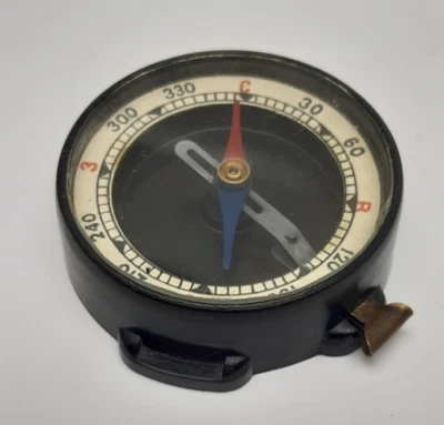 Bússola soviética antiga, Odesa, URSS – Ferramenta de navegação militar - Imagem 1 de 4