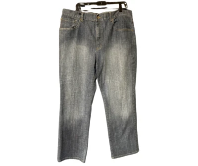 Pantalones de mezclilla para hombre Cutter & Buck W40 x L29 (T W40 x L30) lavado claro pierna recta Foto 1 de 4