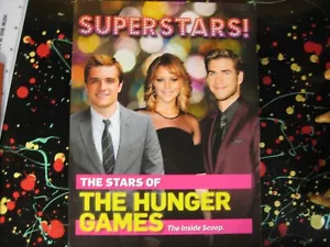 Superstars The Stars of The Hunger Games Jennifer Lawrence L Hemsworth Book TPB - Picture 1 of 3