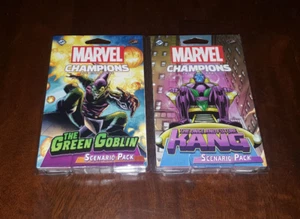 Marvel Champions Scenario Packs Kang and Green Goblin New Unopened - Picture 1 of 2