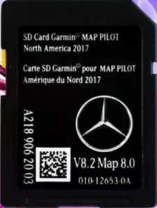 MERCEDES-BENZ A2189062003 NORTH AMERICA NAVIGATON SD CARD GARMIN MAP PILOT SD CA - Picture 1 of 1