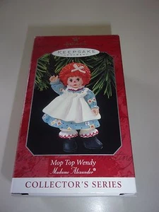 Hallmark Mop Top Wendy Madame Alexander Ornament #3 in Collectors Series 1998 - Picture 1 of 3