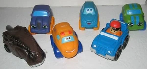 Mini Cars Toy Lot of Six LIttle People Tonka Unbranded Dinosaur - Picture 1 of 6