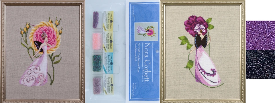 NEW! Nora Corbett ROSE COUTURE COLLECTION Pattern, Beads CHOOSE YOUR SET! - Image 1 of 1