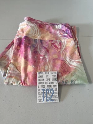 TC2 LuLaRoe Alto y Curvilíneo 2 Leggings Multicolor Tie Dye Unicornio Nuevo sin Etiquetas Foto 1 de 4