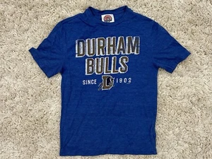 Blue Durham Bulls T-Shirt Genuine MiLB Merchandise - Size Small - Picture 1 of 1