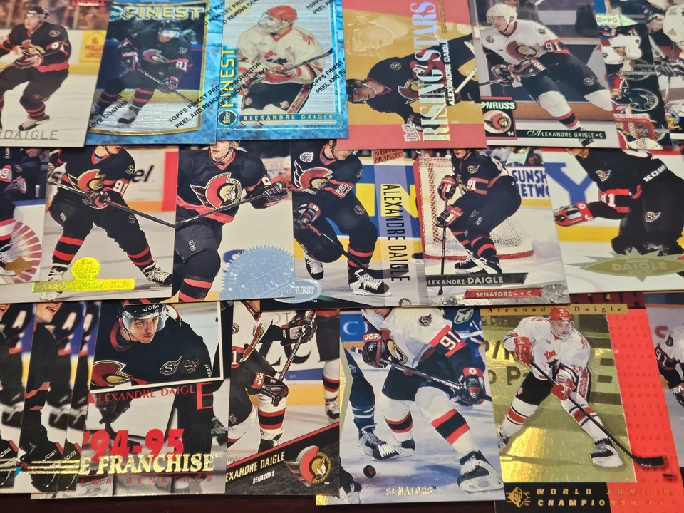 ALEXANDRE DAIGLE HOCKEY CARDS YOU PICK SEE SCANS OF EVERY CARD - Image 1 of 1