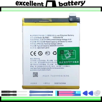 BLP681 Battery for OPPO R17 / F9 3500mAh Good Quality — 第 1/4 张图片