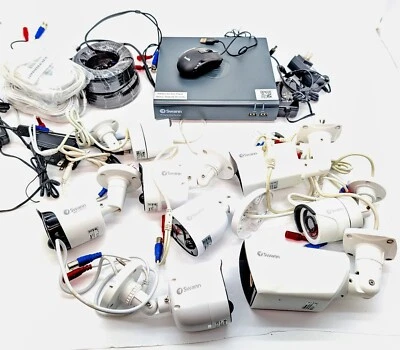 DVR Swann DVR8-4575 8 canales 1080p con disco duro de 1 TB y 8 cámaras exteriores 1080p Foto 1 de 4